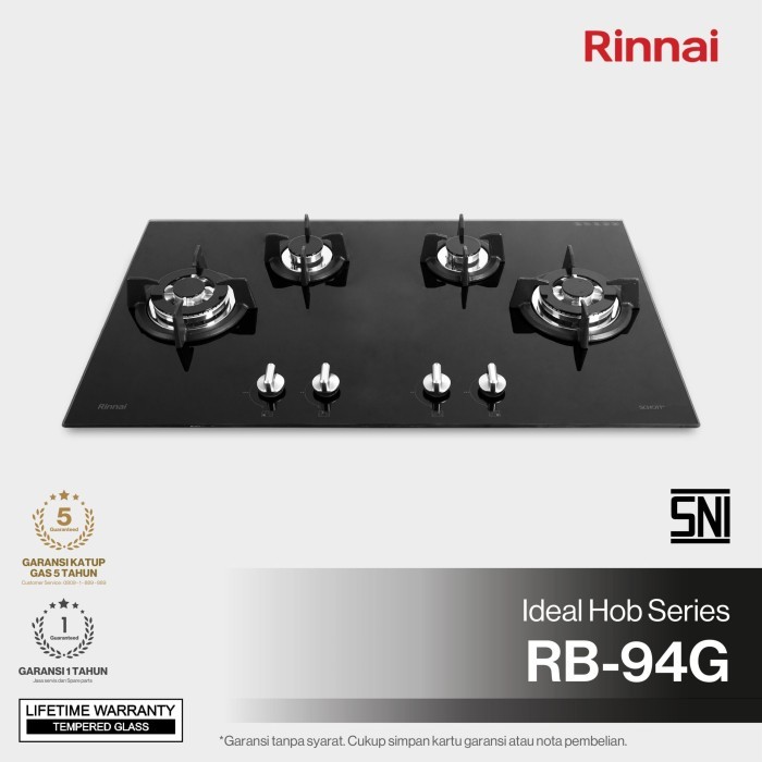 RINNAI RB 94-G Kompor Tanam Gas 4 Tungku