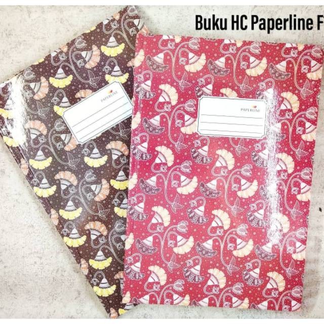 

[MS] BUKU HARDCOVER PAPERLINE FOLIO 100 LEMBAR F100