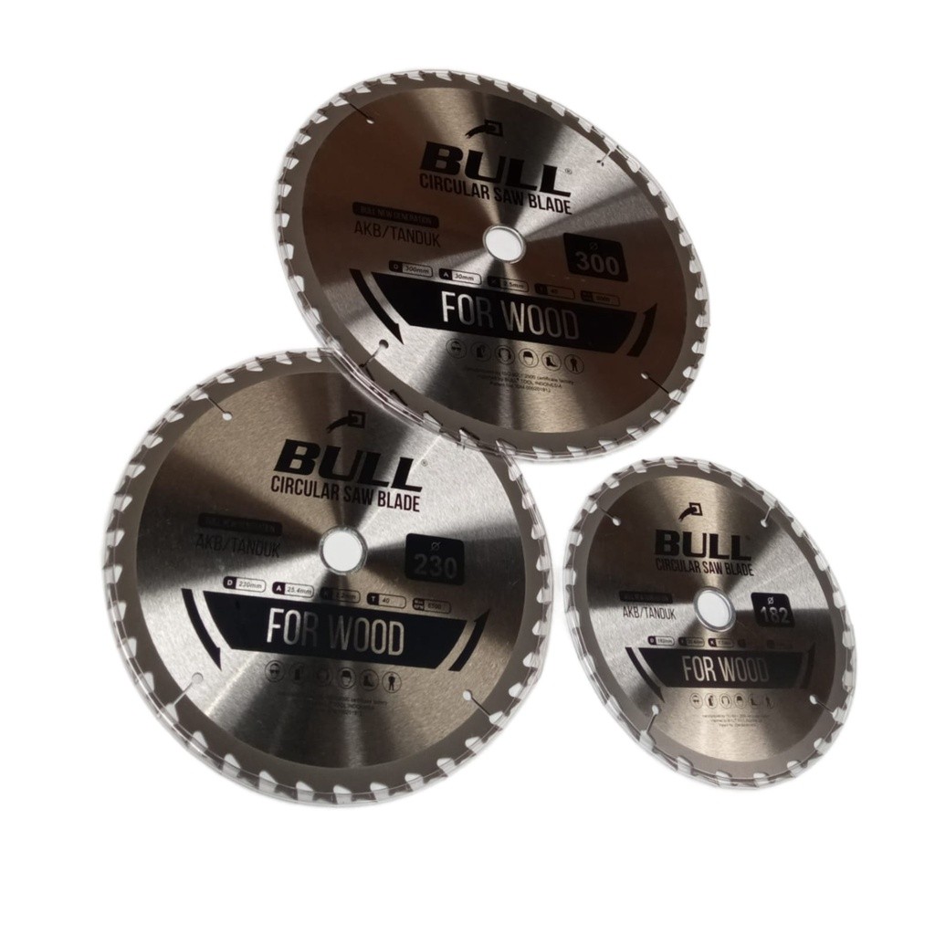 Sinarterang3 Bull Mata Gergaji Akb 9 Inch / Circular Saw Blade 9" Tanduk Blcx09