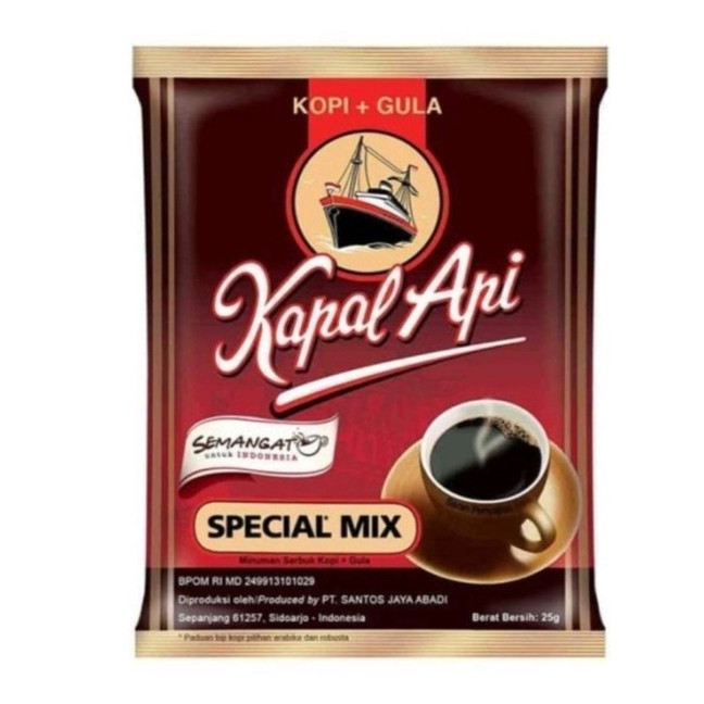 

KOPI KAPAL API SPECIAL MIX 23 GRAM