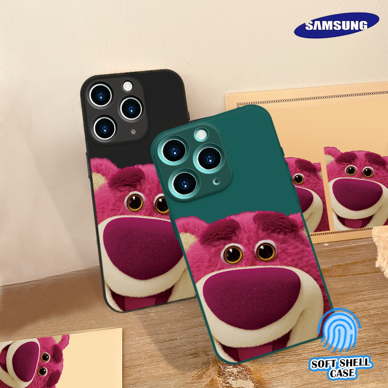 Samsung Soft Shell CASE Disney Strawberry Bear Samsung A54 A15 4G 5G A05 A05s A14 A13 A55 A24