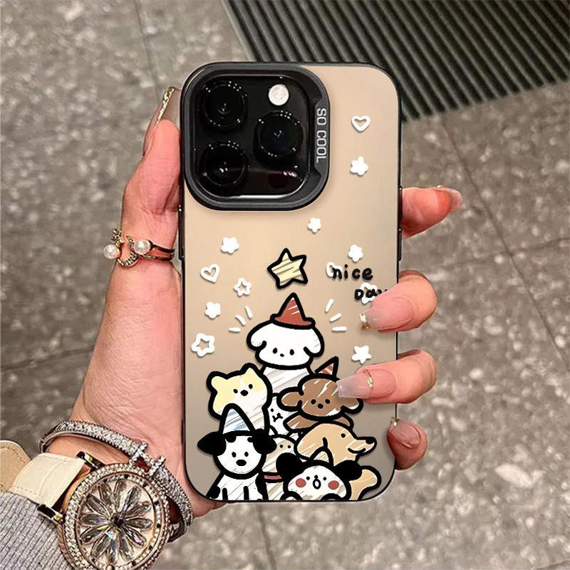 CYK Case iPhone Lucu Casing Untuk iPhone 11 12 13 14 15 16 16pro PlusProMax 8 7Plus SE X XS XR XS Ma