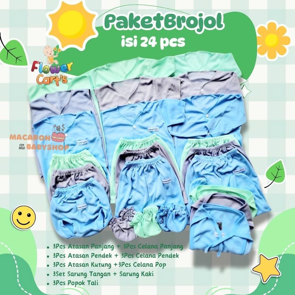 Perlengkapan bayi  baru lahir lengkap dan komplit paket brojol bayi lengkap paket brojol bayi SNI