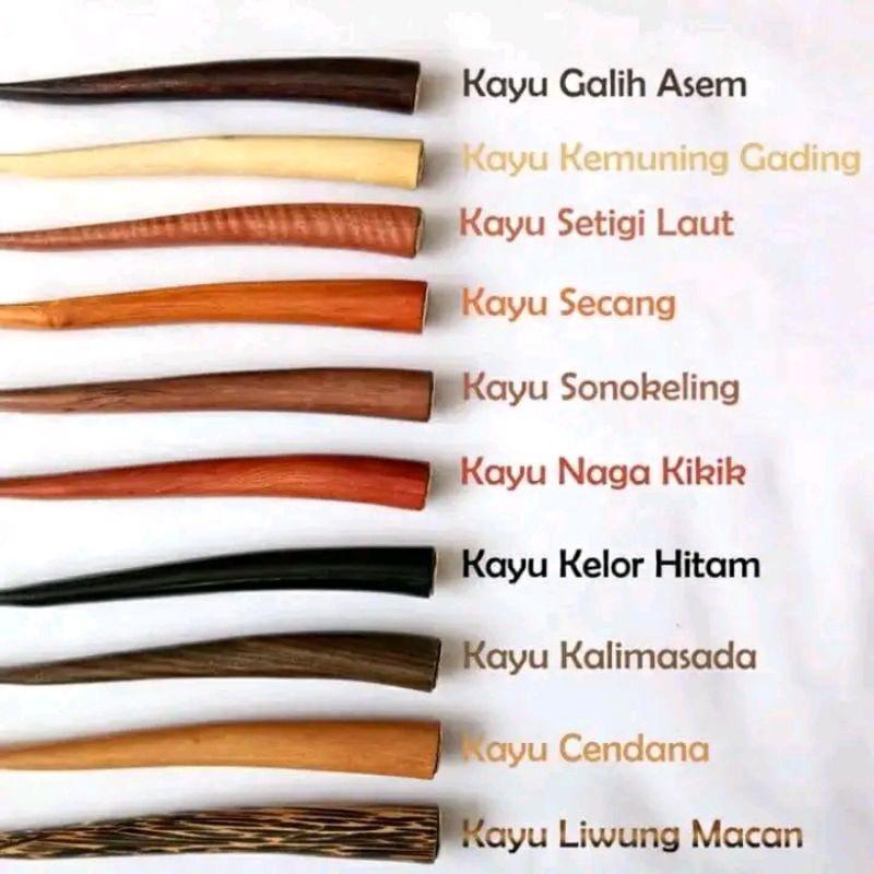 ONCE PIPA KAYU BERTUAH BERVARIASI