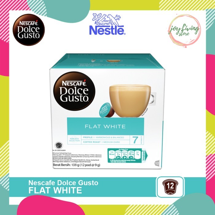 

[[Promo]]Best Capsule NDG Nescafe Dolce Gusto Flat White 1 Box Original Nestle