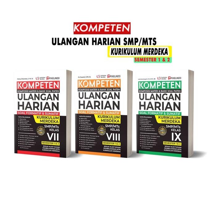 KOMPETEN ULANGAN HARIAN KELAS 7-9 galang bukupaketbahasainggris bukukompeten ulanganharian buku cpns
