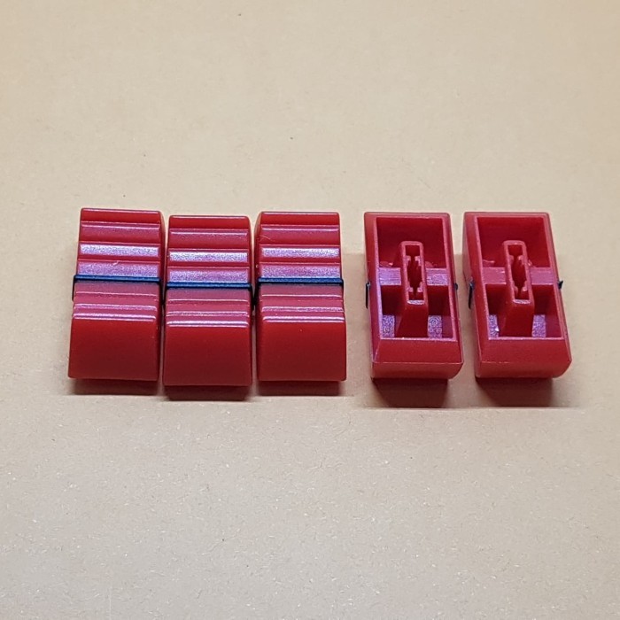 Knob Mixer Potensio Geser. Merah.