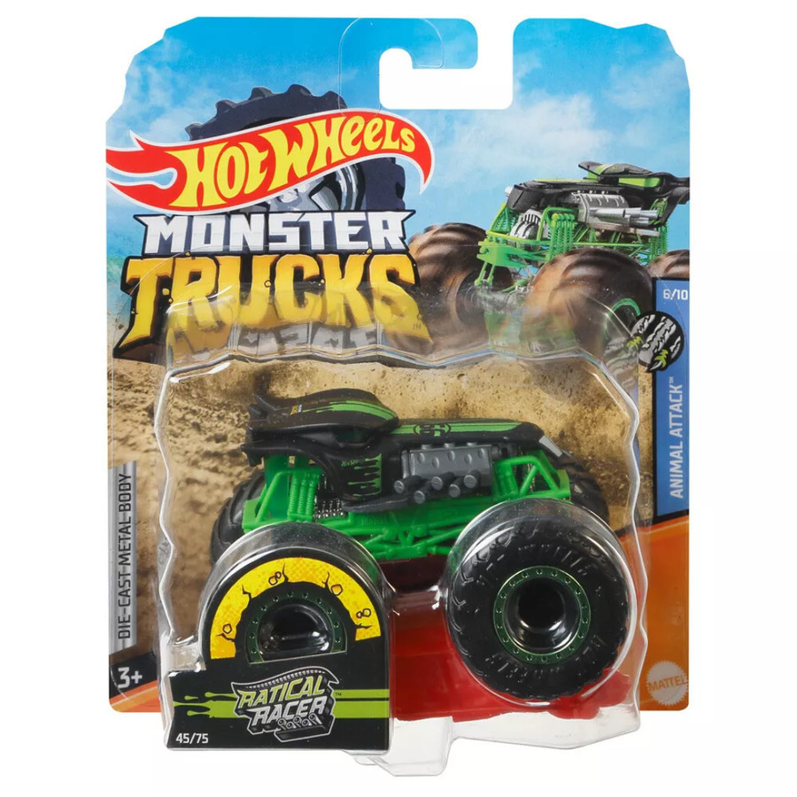 Monster Trucks 2020 Hot Wheels Ratical Racer truck Hotwheels