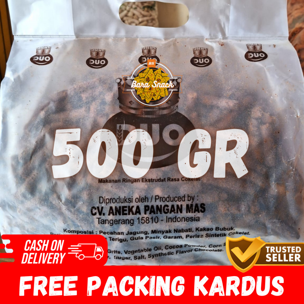 

[ 500gr/1 BAL ] Stik Coklat Cap Duo Premium / Camilan Snack Kiloan Murah -K
