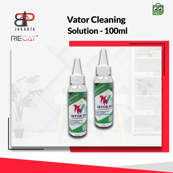 

Terjangkau PROMO Vator Cleaner DTF/DTG Solution Premium Quality - 100ml