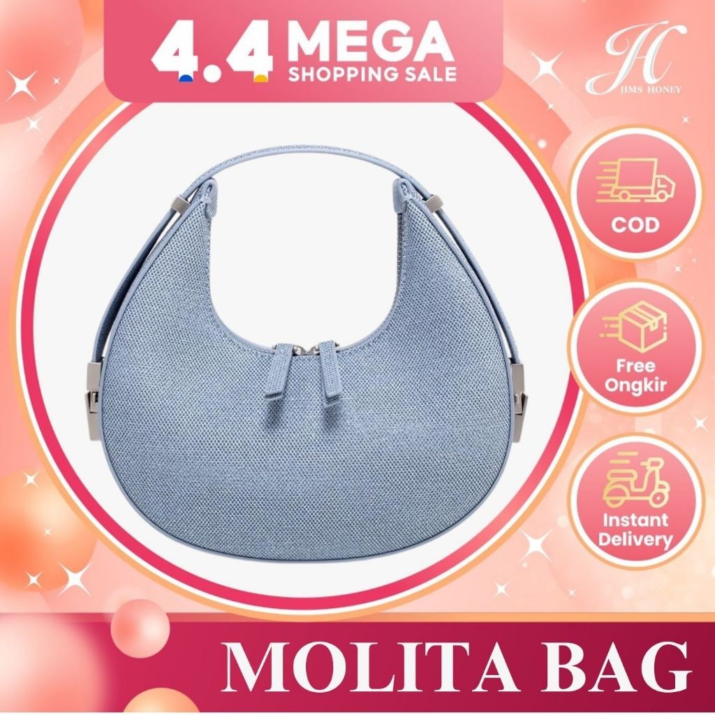 JIMS HONEY OFFICIAL Molita Bag Tas Wanita Hobo Ori Selempang Terbaru 2025