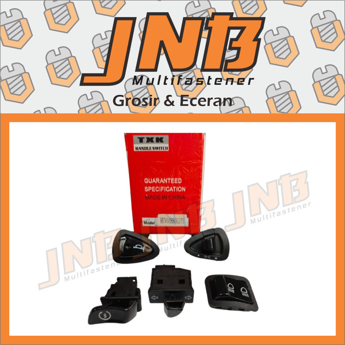 TXK Tombol Set Revo Absolute Vario Techno 110 Scoopy Karbu - Sein Dim Klakson On Off Lampu Starter S