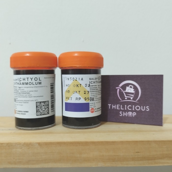 Salep Bisul Ichtyol Salep Hitam Ampuh untuk Bisul