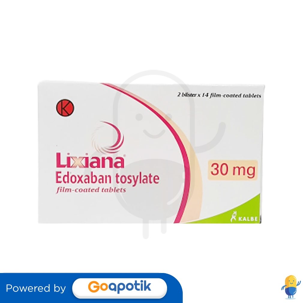 Lixiana 30 Mg Box 28 Tablet