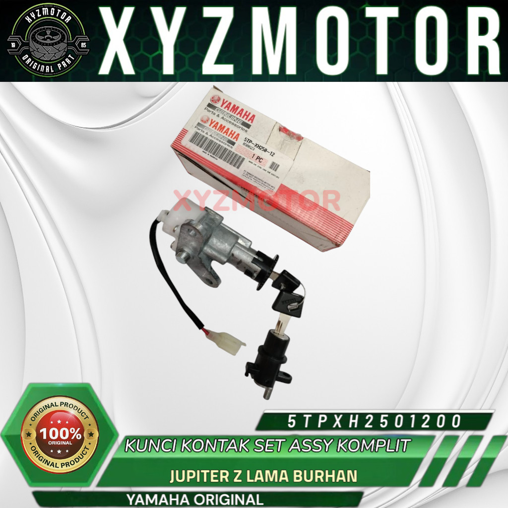 KUNCI KONTAK SET ASSY KOMPLIT JUPITER Z LAMA BURHAN YAMAHA ORIGINAL 5TP-XH250-12