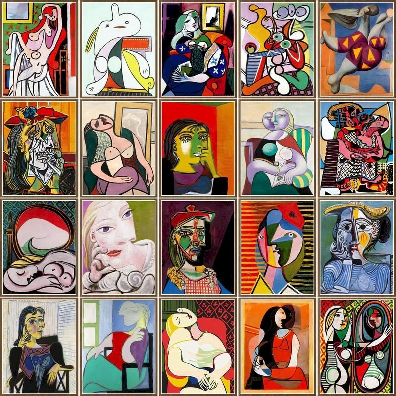 

CHENISTORY Classical Coloring By Number Abstract Women Painting By Numbers On Canvas Home Decoration Diy Gift 40x50cm