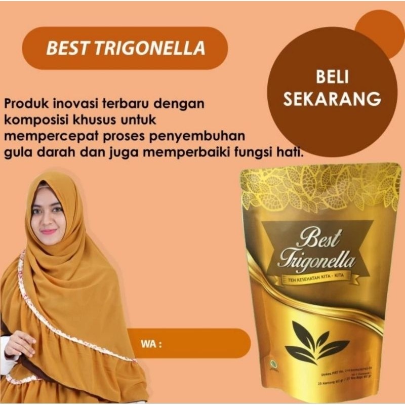 

PROMO Best Trigonella / teh herbal / teh kesehatan / gula darah / kolesterol / radang infeksi