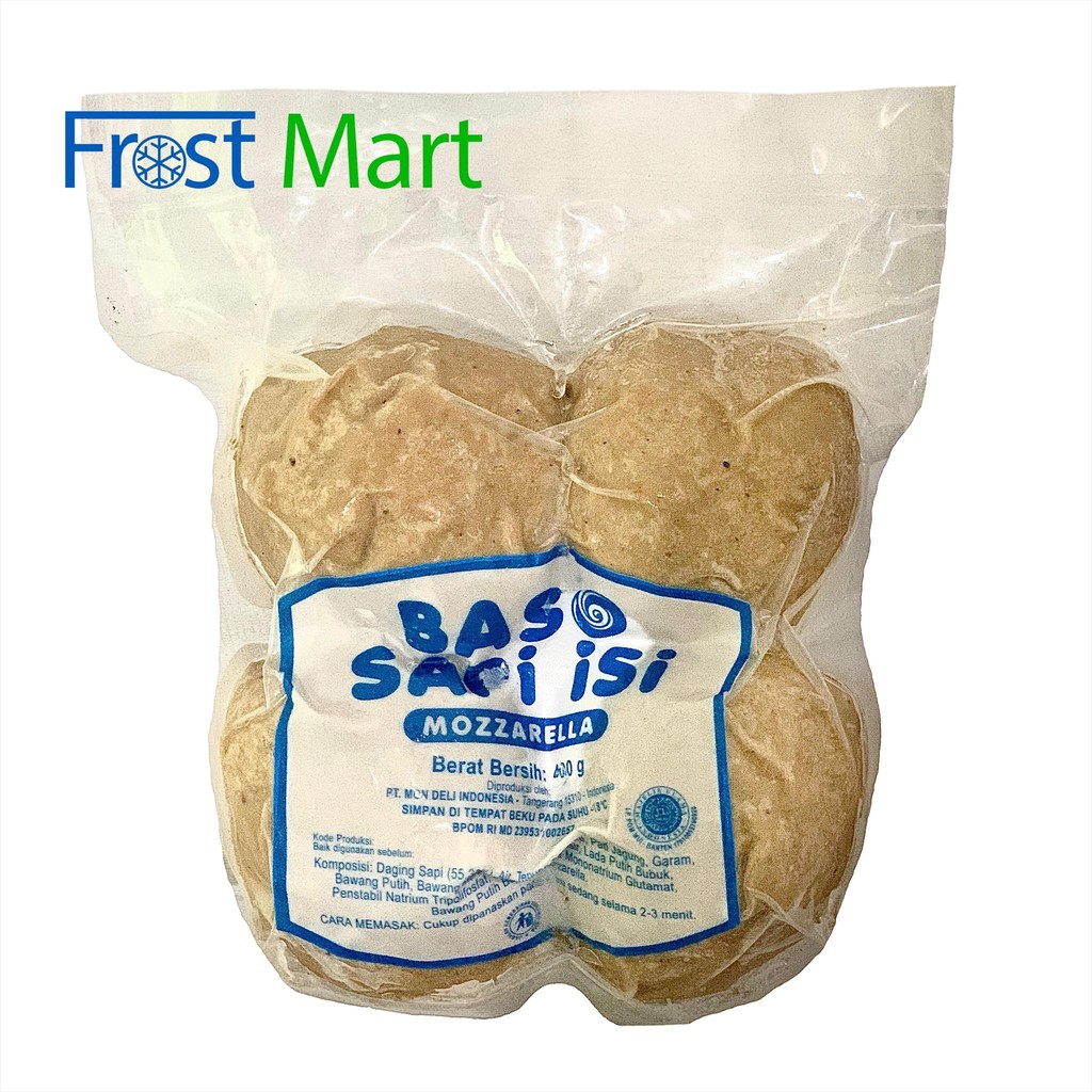 

Baso Sapi Tenis isi Mozza Melted 4Pcs Besar