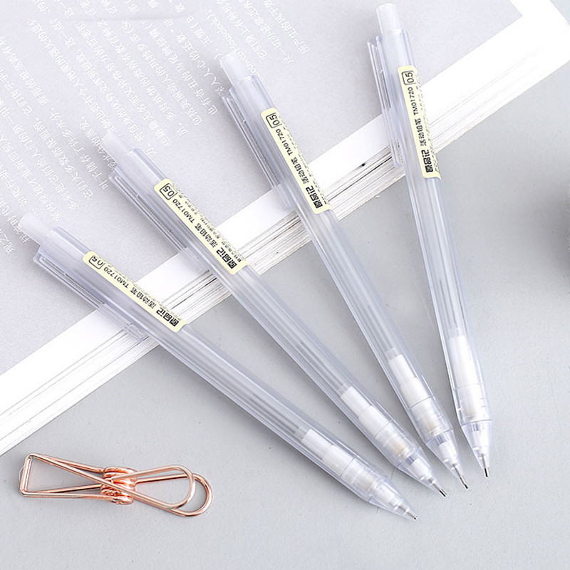 

Pena mekanik otomatis/pensil otomatis sederhana 0,5mm cocok untuk kantor sekolah