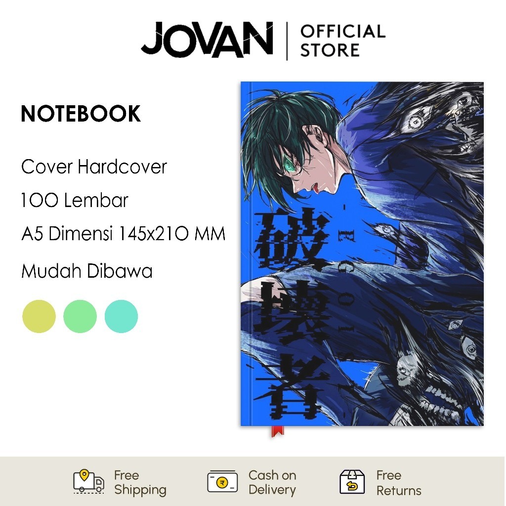 

Notebook Hardcover Custom Blue Lock 6 Buku Tulis Catatan Note Agenda Planner Jurnal Diary Notebook Anime