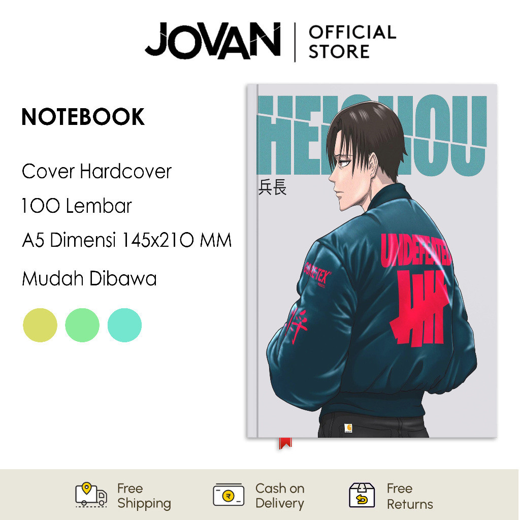 

Notebook Hardcover Custom Attack On Titan 2 Buku Tulis Catatan Note Agenda Planner Jurnal Diary Notebook Anime