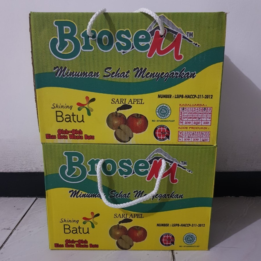 

LARIS -Sari Apel Brosem Khas Batu