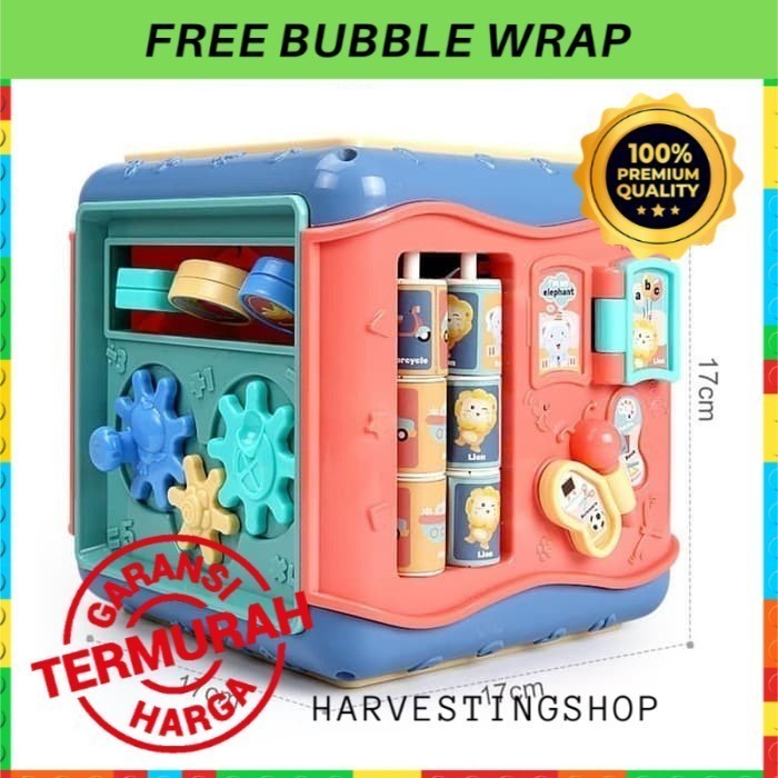 Kado Mainan Edukasi Anak Bayi Baby Laki Perempuan 1 2 3 6 7 8 9 Bulan