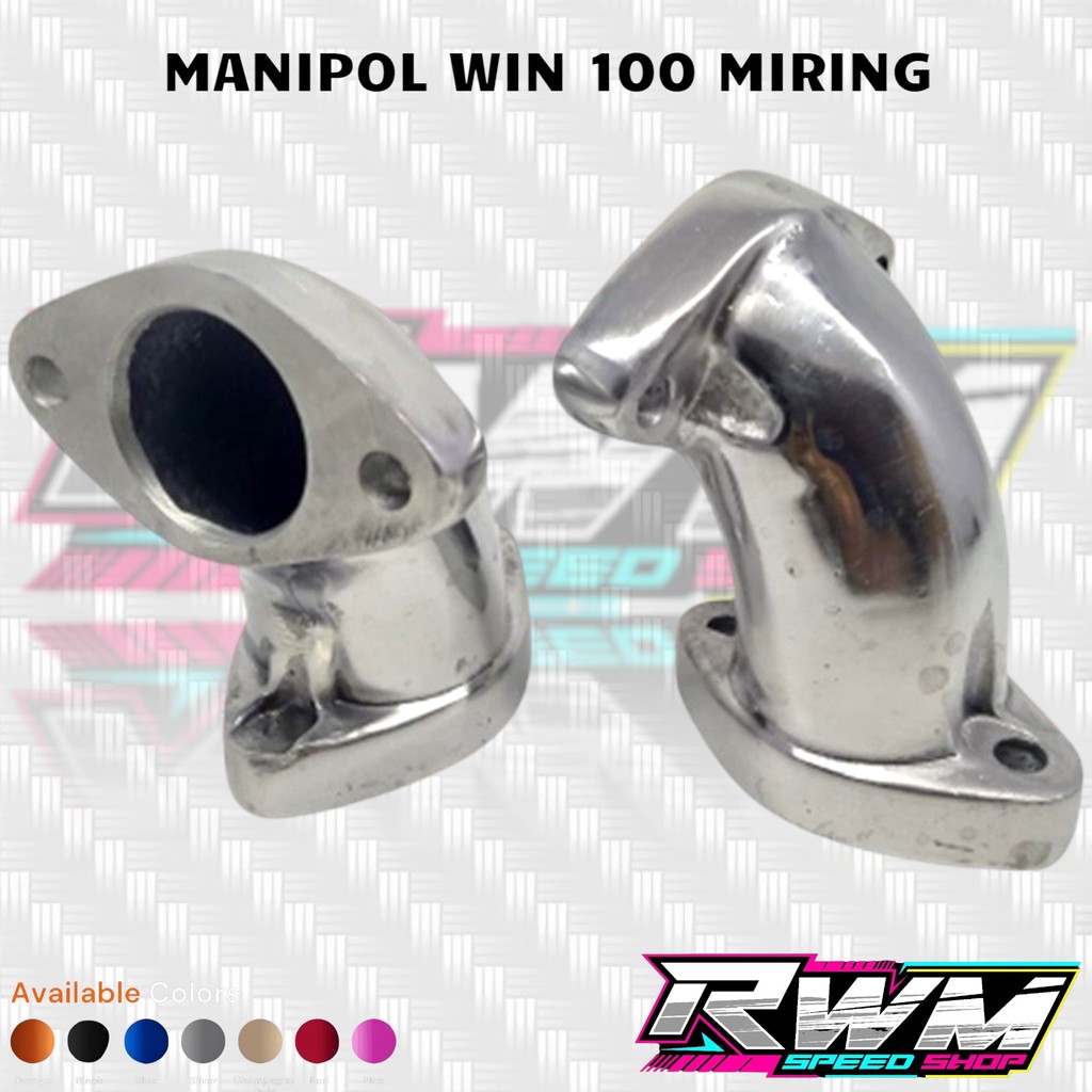 MANIPOL MANIFOLD INTAKE STANDAR DAN MIRING HONDA WIN Miring