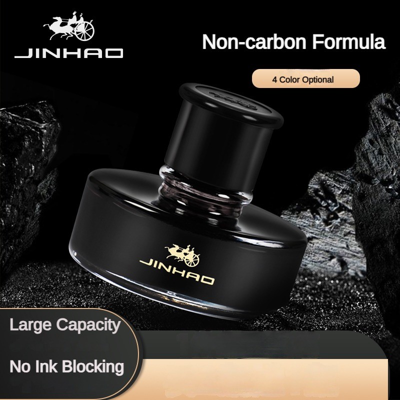 

JINHAO 50ml Fountain Pen Ink Dip Pen Bottle Jin Bo Series Ink Refilling Art Inks Ink Calligraphy Stationery Writing Tool