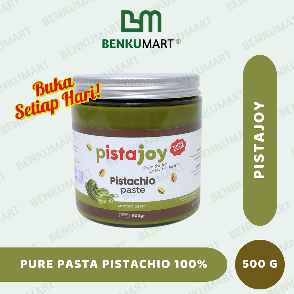 

Pistajoy Pasta Pistachio | Pistachio PASTE Smooth 500 gram | Pure 100% Pistachio 500 GR