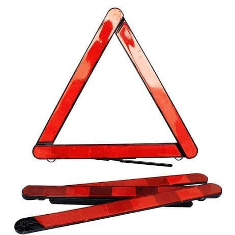 Segitiga Parkir Parking Emergency Pengaman Mobil Rambu Tanda Segitiga Darurat REFLEKTOR Merah