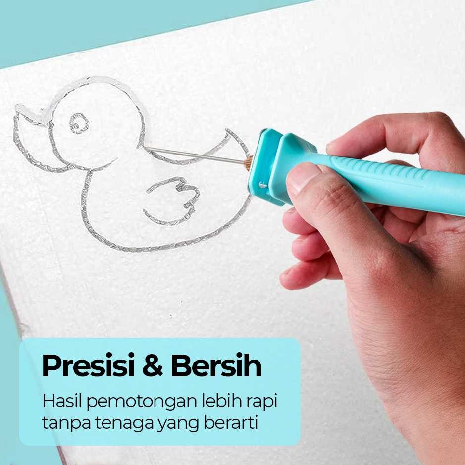 

Taffware Pemotong Styrofoam Gabus Polystyrene Cutting Machine 30W - CT10