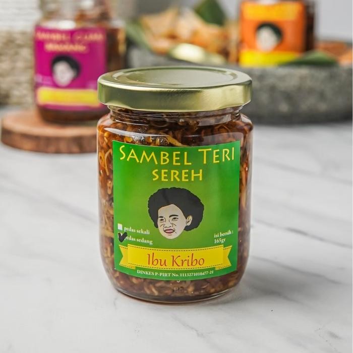 

SAMBEL TERI SEREH Sambel Ibu Kribo - Pedas sekali