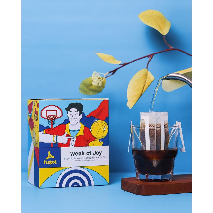 

WEEK OF JOY - Specialty Arabica Coffee Drip Bag ( 7 Single Origin ) - VOL.1