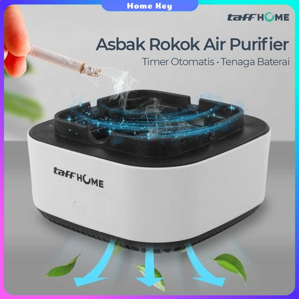 TaffHOME Asbak Rokok Air Purifier Filter Cigar Ashtray - LM-2202
