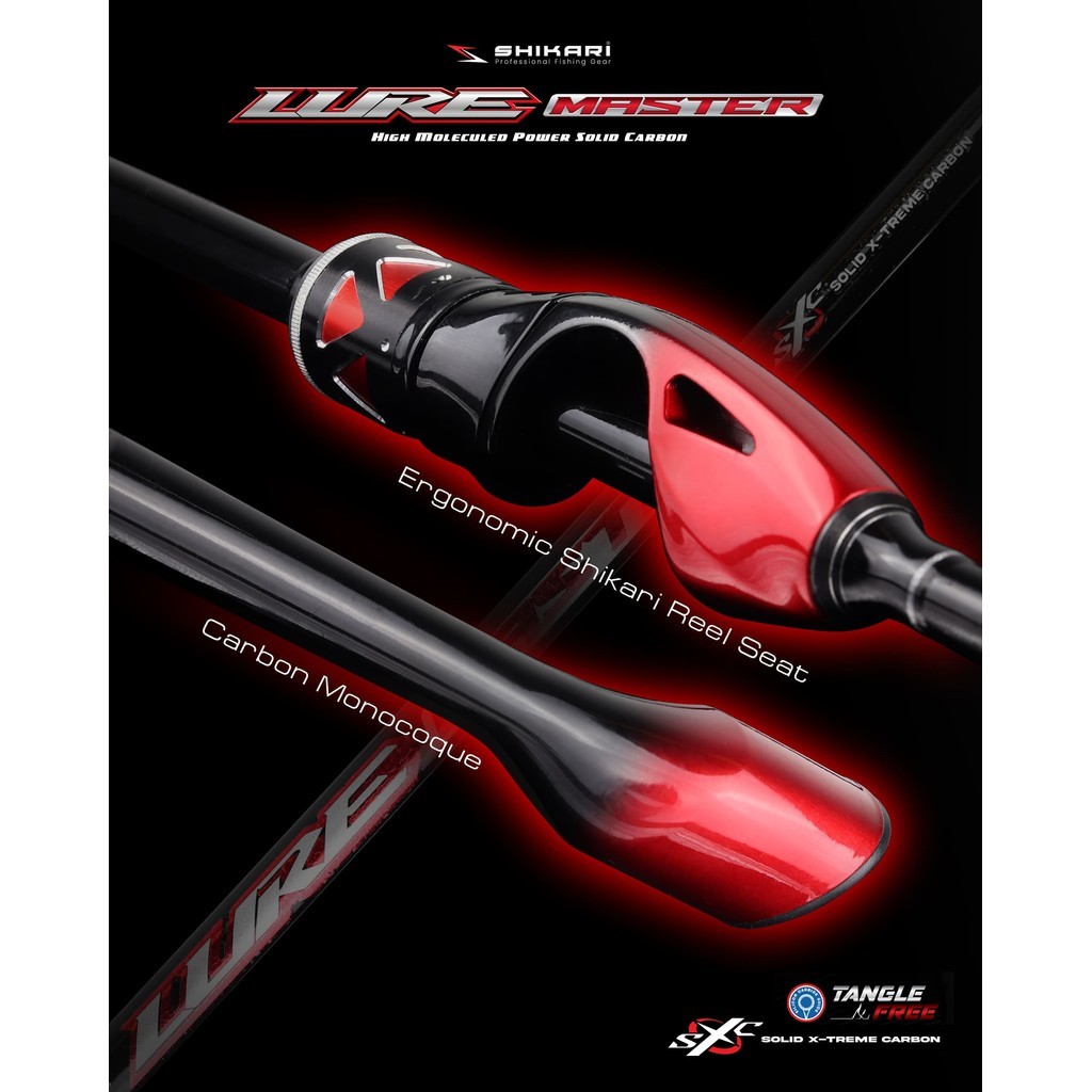 JAMIN MURAH Shikari - Joran Lure Master UL Carbon Solid 198CM 210CM(BISA LANGSUNG ORDER)
