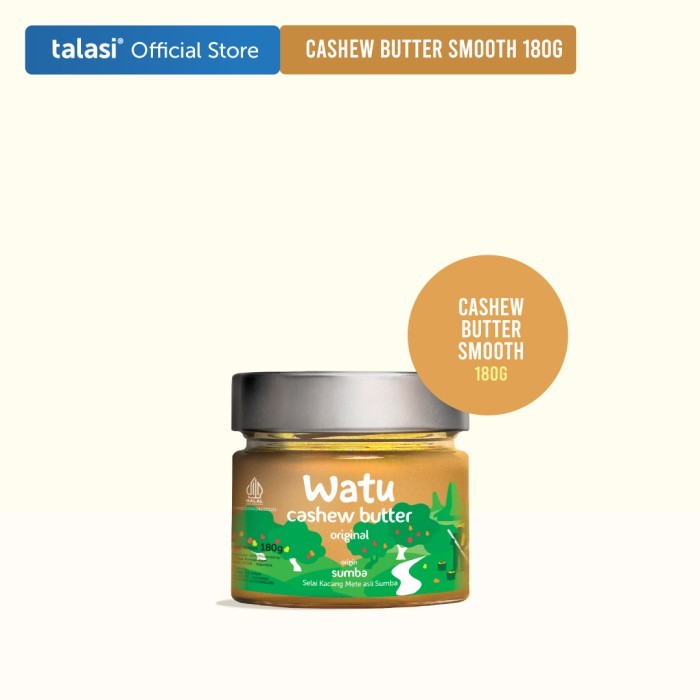 

New Arrival Watu Cashew Nuts Butter - Selai Kacang Mete Asli Sumba 180gr