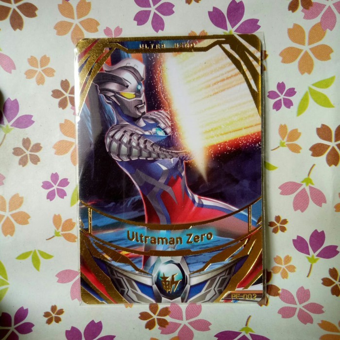 ultraman fusion fight promo gold ultraman zero PE-002