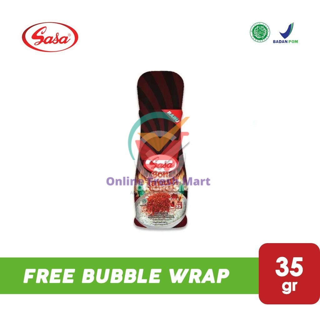 

Sasa BONTABUR Sambal Original Level 35 BOTOL (35 gr) - Online Fresh Mart Denpasar