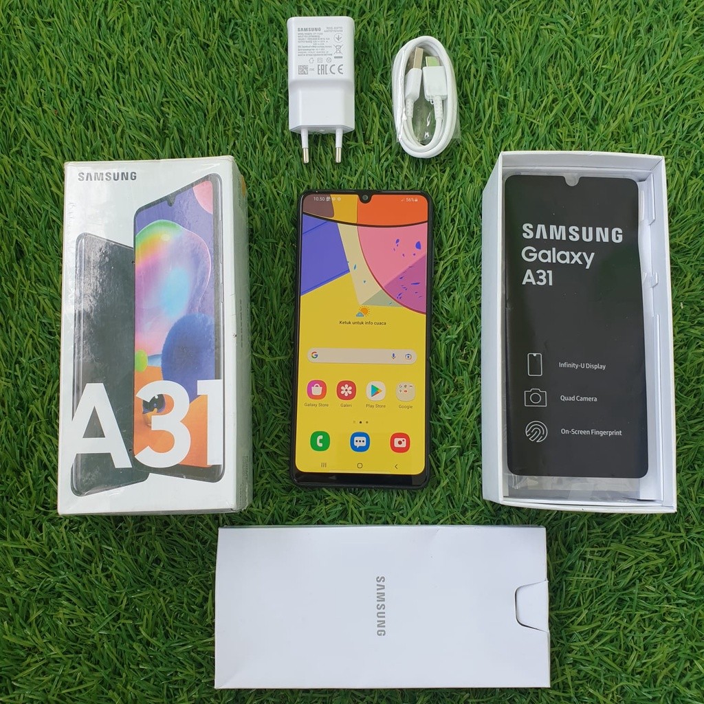 SAMSUNG A31 SECOND 6/128 & 8/128GB HP SECOND HANDPHONE SECOND HP SEKEN HP BEKAS HP MURAH