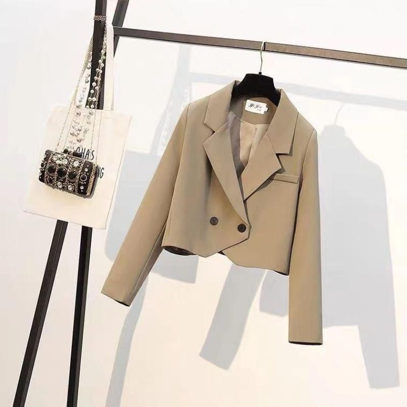FREE ONGKIR BLAZER CROP WANITA JAS CROP WANITA KOREAN STYLE TERBARU