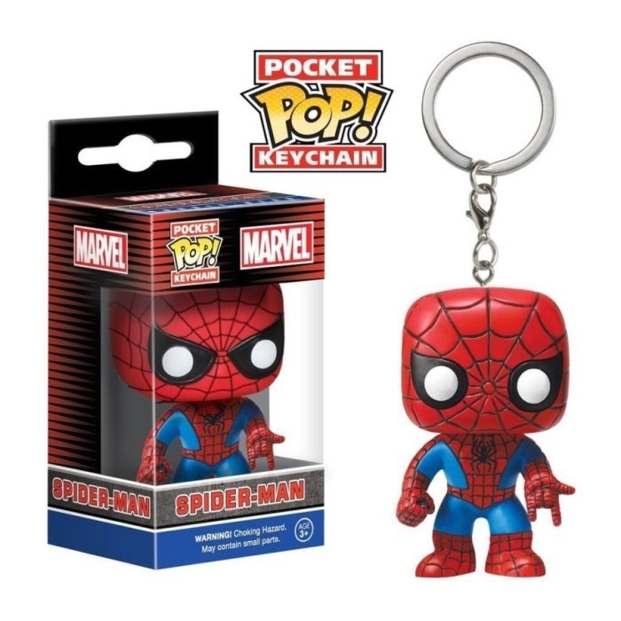 POCKET POP KEYCHAIN MARVEL SPIDERMAN FUNKO KEYCHAIN