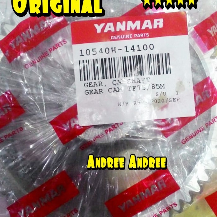 TF 75 85 Gear Camshaft Gigi As Klep Yanmar TF75 TF85 TF-85 Original