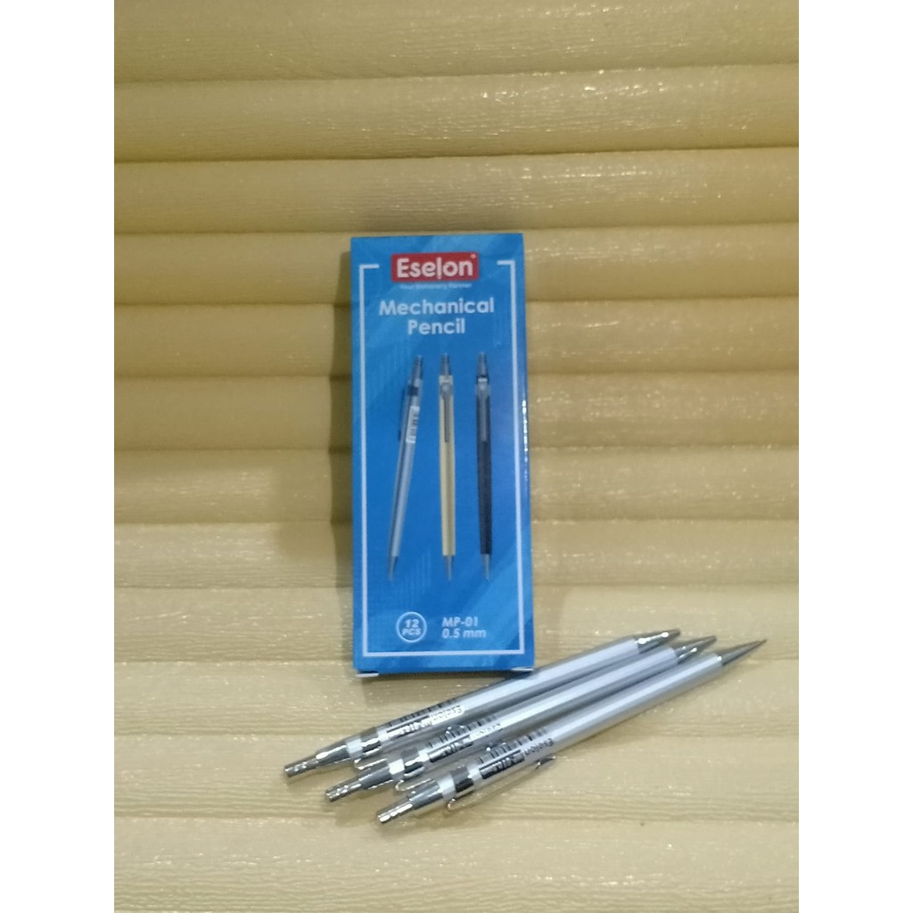 

Pensil mekanik 0.5 MM besi office / Pensil mekanik 0.5mm Eselon