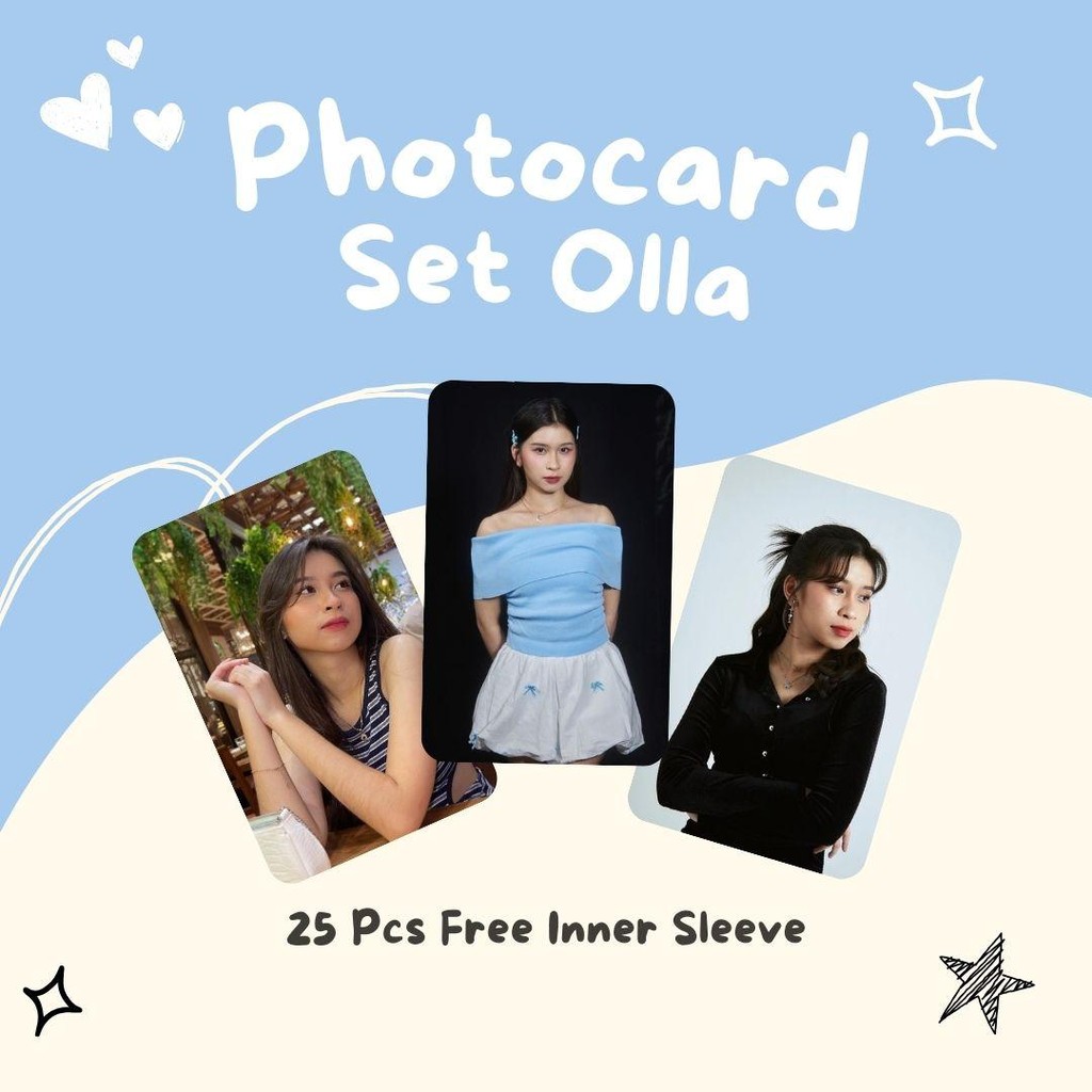 

JKT48 PC PHOTOCARD TERMURAH SET OLLA BOLAK BALIK LAMINASI GLOSSY LARIS MURAH LENGKAP ALL MEMBER FANMADE FREYA SHANI ADEL AZIZI ZEE CHRITSY INDIRA CALLIE ONIEL