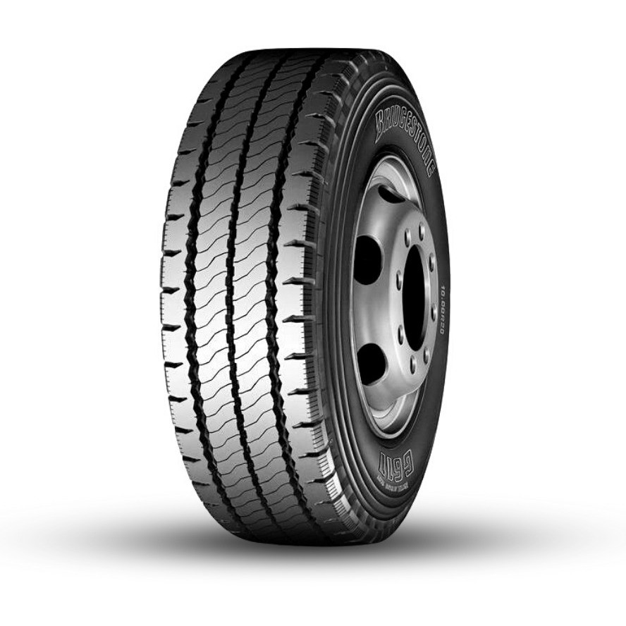 Bridgestone Tipe G 611 Ukuran 11R 22.5 - Ban Mobil Bus Fuso Truk Kembang Halus