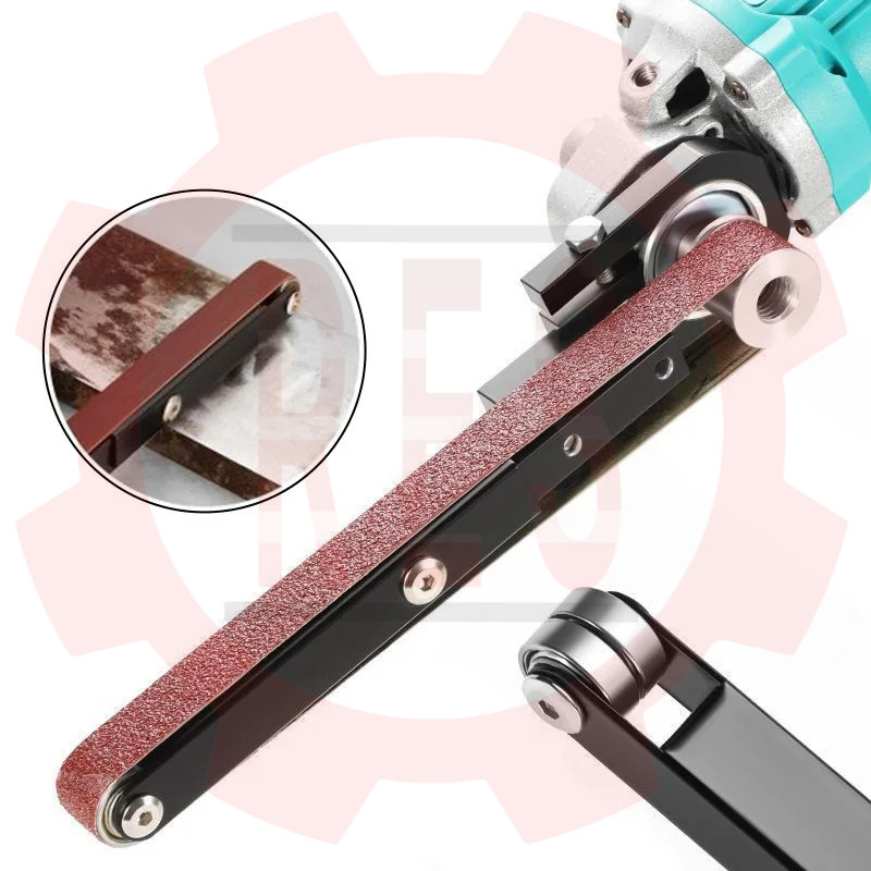 Termurah!! Handheld Air Belt Sander + Amplas Adapter Gerinda Tangan - Konverter Amplas Belt