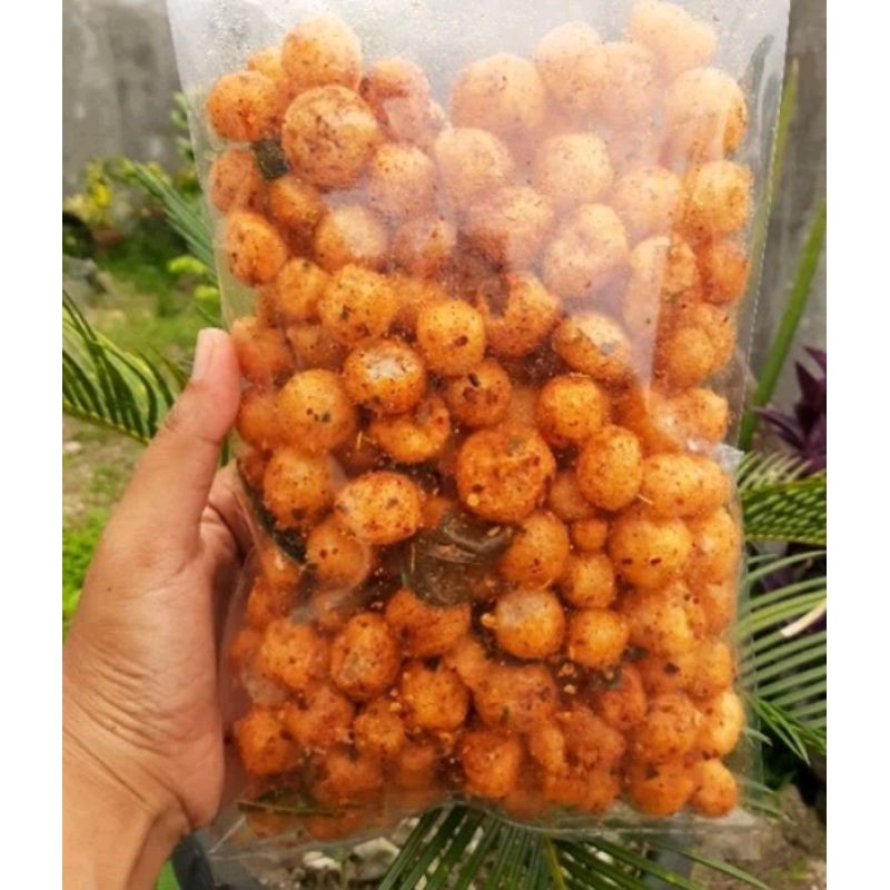 

Cimol kering Exstra pedas Daun jeruk 250gram