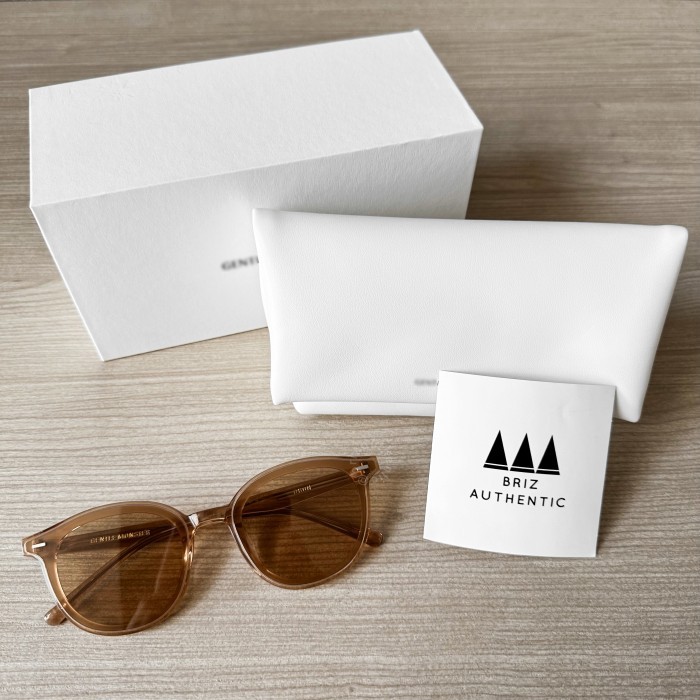 promo ✨ -Kacamata Fashion Pria nita GM Obon BRC1 Brown Sunglasses1