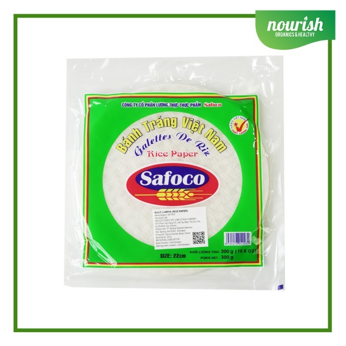 

LL Safoco, Rice Paper 22cm (Banh Trang Viet Nam) kulit lumpia
